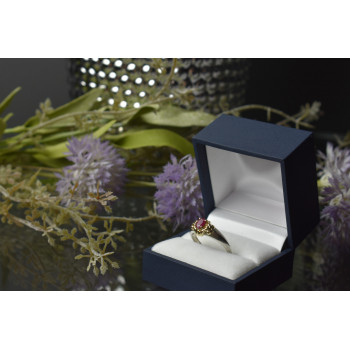 Sky Jewelry Серебряное кольцо с камнем Розовая Шпинель