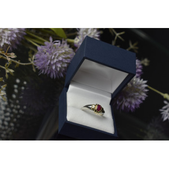 Sky Jewelry Серебряное кольцо с камнем Розовая Шпинель