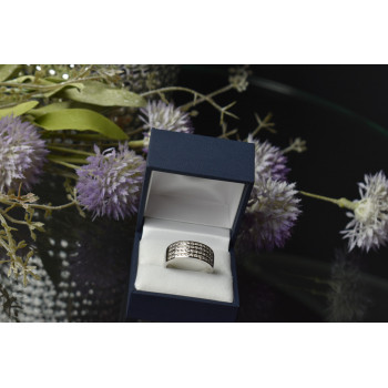 Sky Jewelry Серебряное кольцо 925 пробы с фианитами