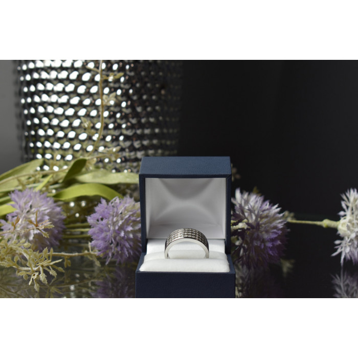 Sky Jewelry Серебряное кольцо 925 пробы с фианитами