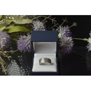 Sky Jewelry Серебряное кольцо 925 пробы с фианитами