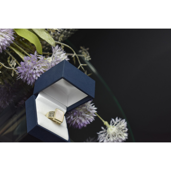 Sky Jewelry Серебряное кольцо 925 пробы с Перламутром