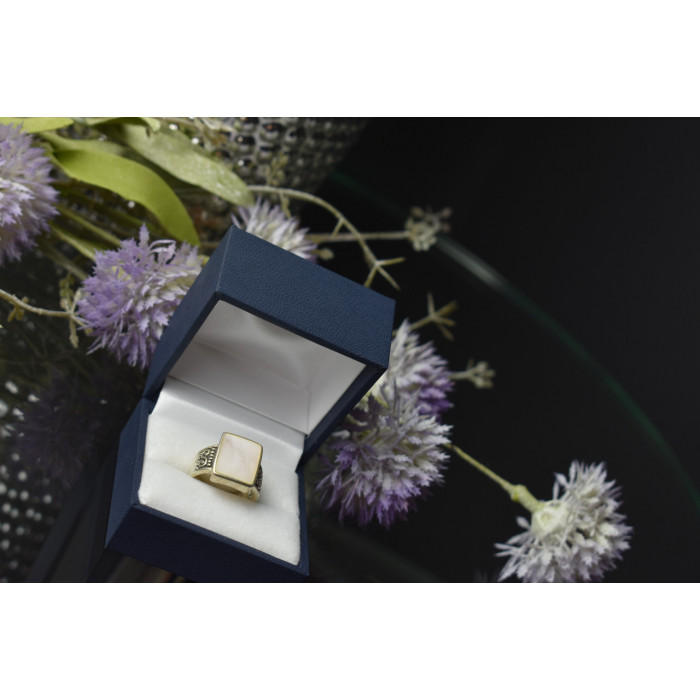 Sky Jewelry Серебряное кольцо 925 пробы с Перламутром