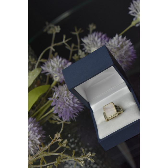 Sky Jewelry Серебряное кольцо 925 пробы с Перламутром