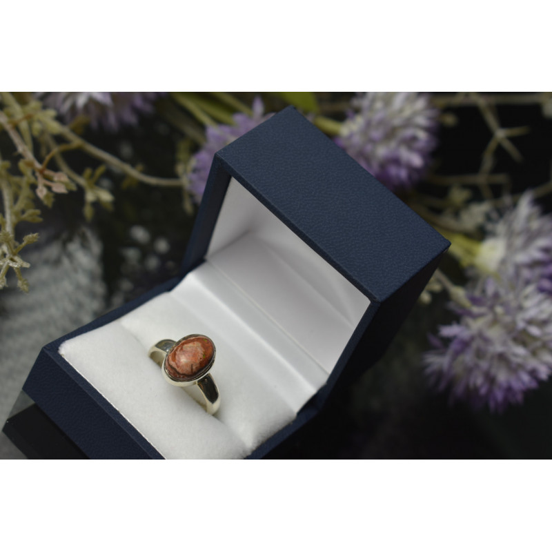 Sky Jewelry Серебряное кольцо 925 пробы с Яшмой