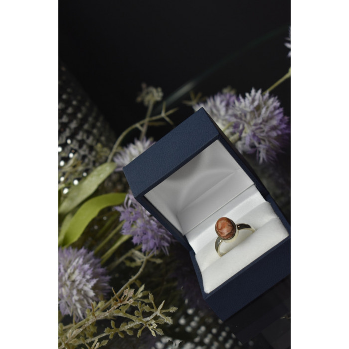 Sky Jewelry Серебряное кольцо 925 пробы с Яшмой
