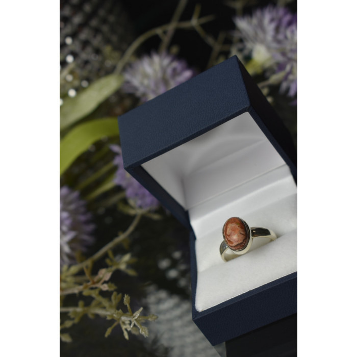 Sky Jewelry Серебряное кольцо 925 пробы с Яшмой