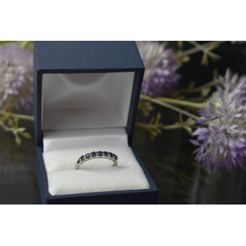 Sky Jewelry Серебряное кольцо с камнями Иолит