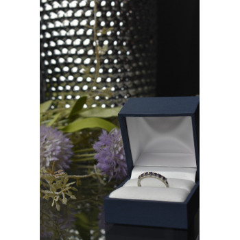 Sky Jewelry Серебряное кольцо с камнями Иолит