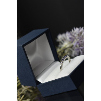 Sky Jewelry Серебряное кольцо с камнями Иолит