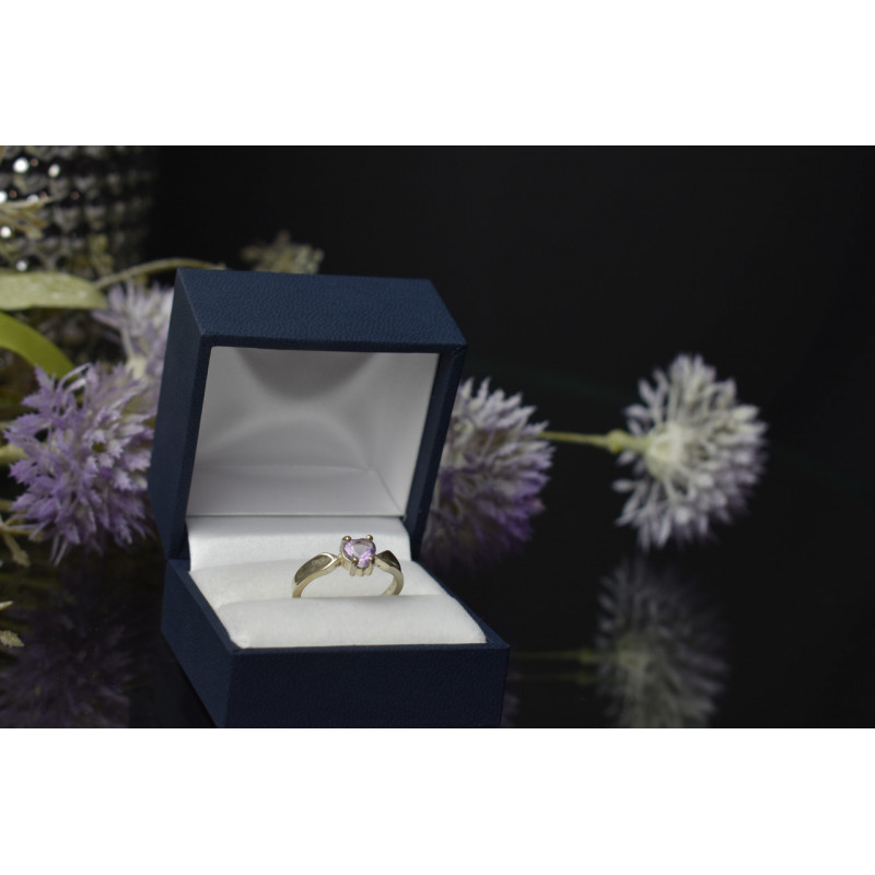 Sky Jewelry Серебряное кольцо 925 пробы с Аметистом