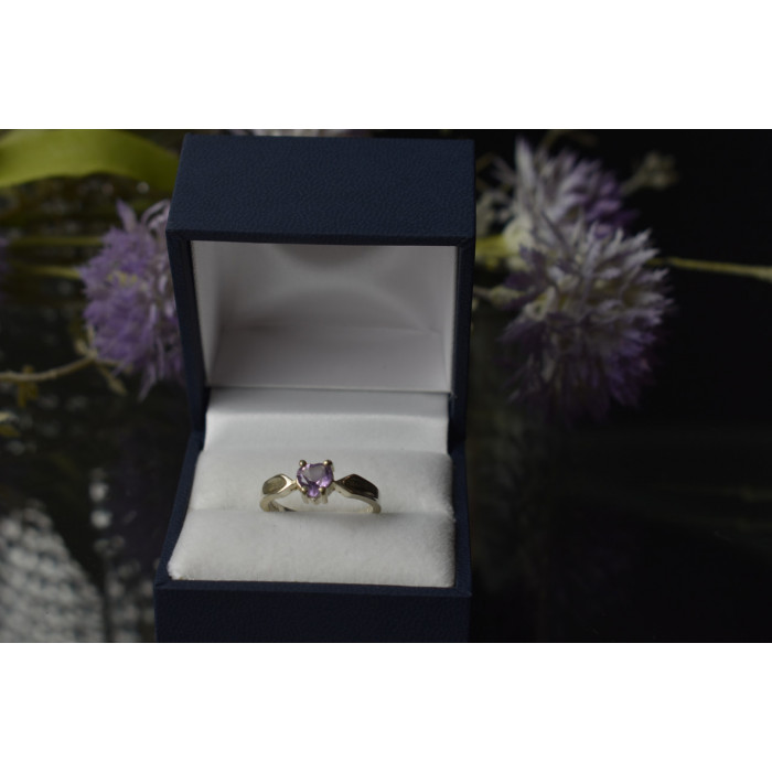 Sky Jewelry Серебряное кольцо 925 пробы с Аметистом