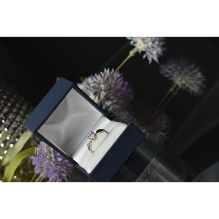 Sky Jewelry Серебряное кольцо 925 пробы с Аметистом