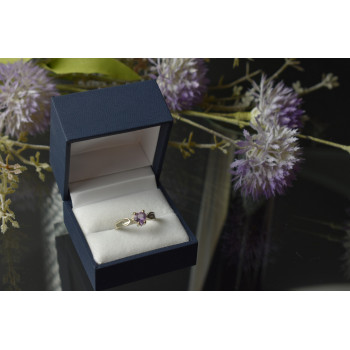 Sky Jewelry Серебряное кольцо 925 пробы с Аметистом