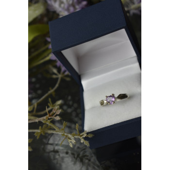 Sky Jewelry Серебряное кольцо 925 пробы с Аметистом