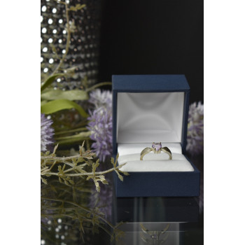 Sky Jewelry Серебряное кольцо 925 пробы с Аметистом