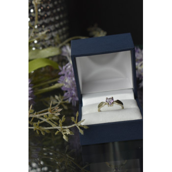 Sky Jewelry Серебряное кольцо 925 пробы с Аметистом