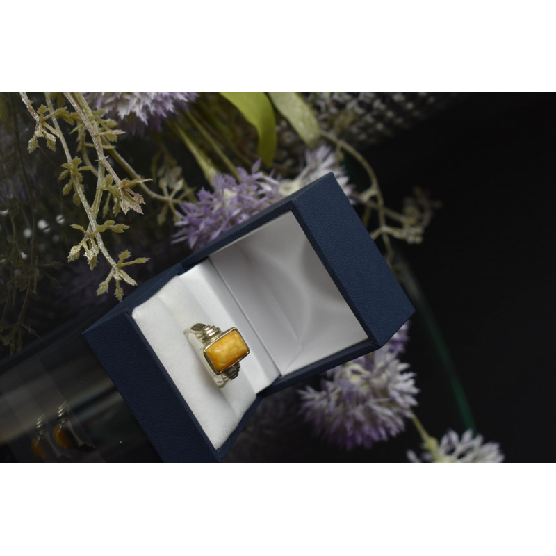 Sky Jewelry Серебряное кольцо 925 пробы с камнем Яшма