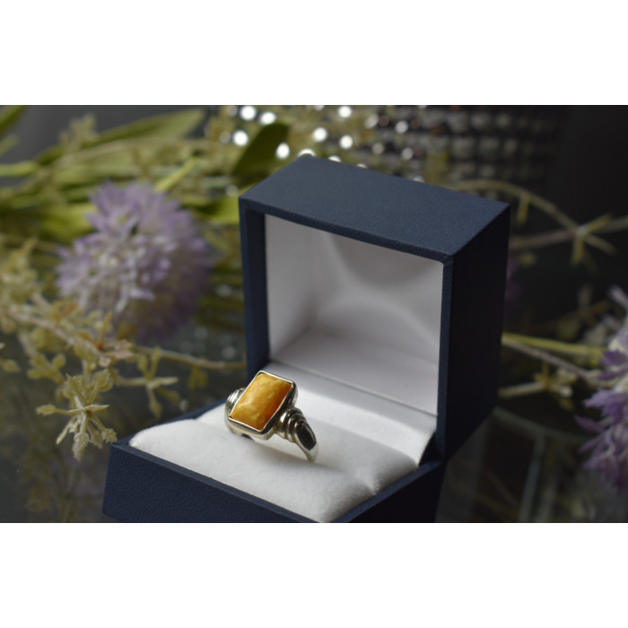 Sky Jewelry Серебряное кольцо 925 пробы с камнем Яшма