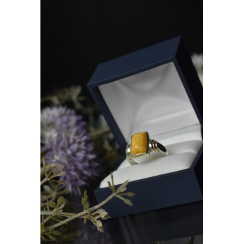 Sky Jewelry Серебряное кольцо 925 пробы с камнем Яшма