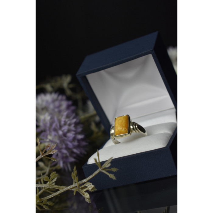 Sky Jewelry Серебряное кольцо 925 пробы с камнем Яшма