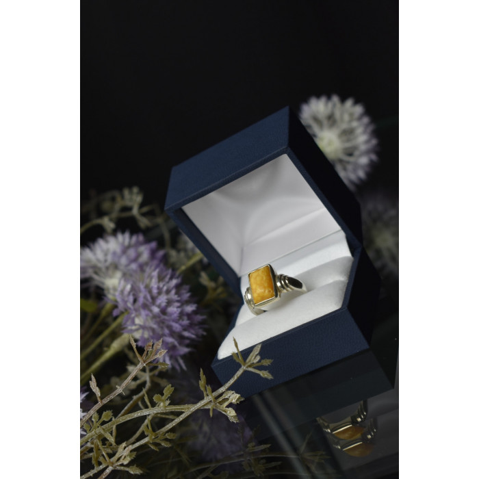 Sky Jewelry Серебряное кольцо 925 пробы с камнем Яшма