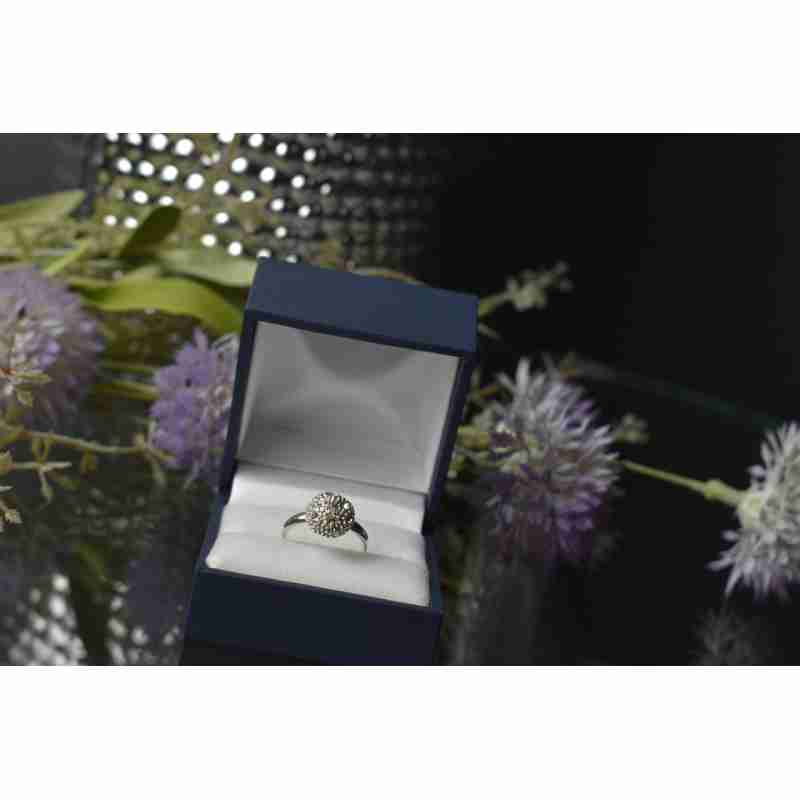 Sky Jewelry Серебряное кольцо с фианитами