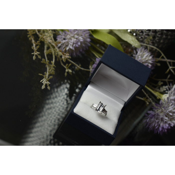 Sky Jewelry Серебряное кольцо 925 пробы с фианитами