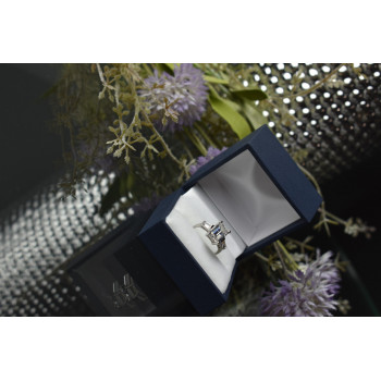 Sky Jewelry Серебряное кольцо 925 пробы с фианитами