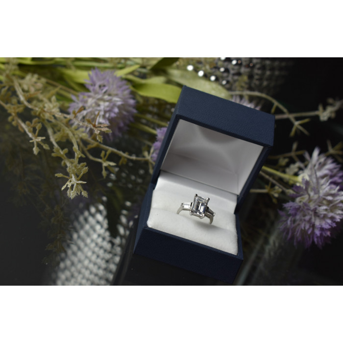 Sky Jewelry Серебряное кольцо 925 пробы с фианитами