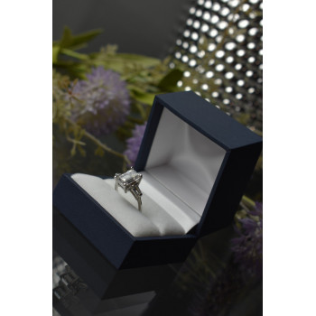 Sky Jewelry Серебряное кольцо 925 пробы с фианитами