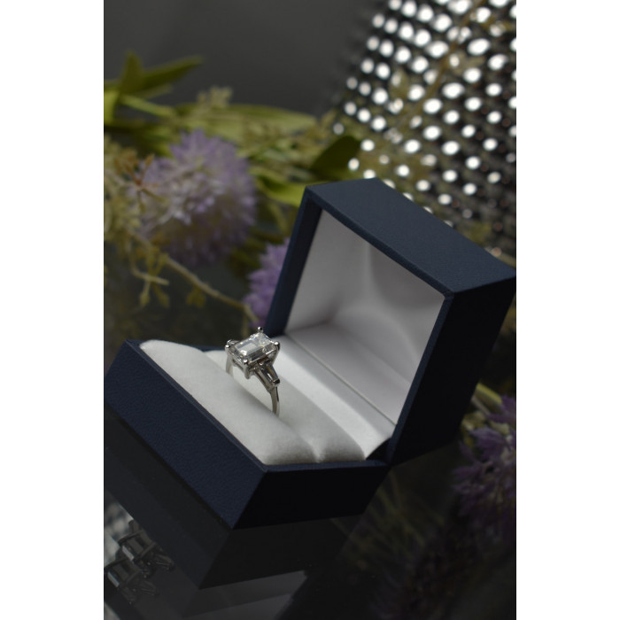 Sky Jewelry Серебряное кольцо 925 пробы с фианитами