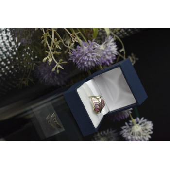 Sky Jewelry Серебряное кольцо 925 пробы с вставками из Перламутра