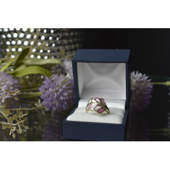 Sky Jewelry Серебряное кольцо 925 пробы с вставками из Перламутра