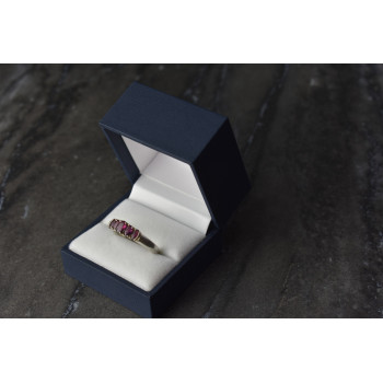 Sky Jewelry Серебряное кольцо 925 пробы с Рубеллитом