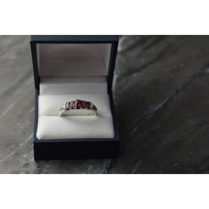 Sky Jewelry Серебряное кольцо 925 пробы с Рубеллитом