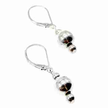 Sky Jewelry Серебряные серьги 925 проба