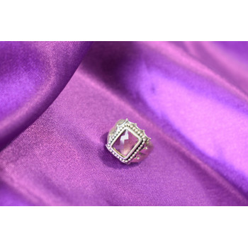 Sky Jewelry Серебряное кольцо 925 проба с камнем Гессонит