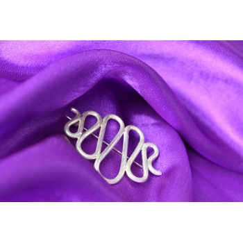 Sky Jewelry Стильная Серебряная брошь 925 пробы