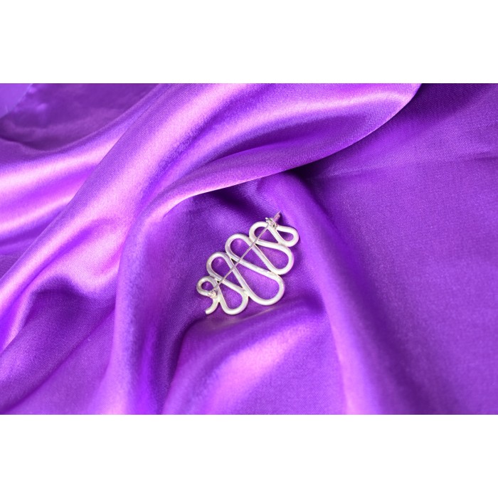 Sky Jewelry Стильная Серебряная брошь 925 пробы