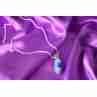 Sky Jewelry Серебряная цепочка с кулоном Агат  925 проба