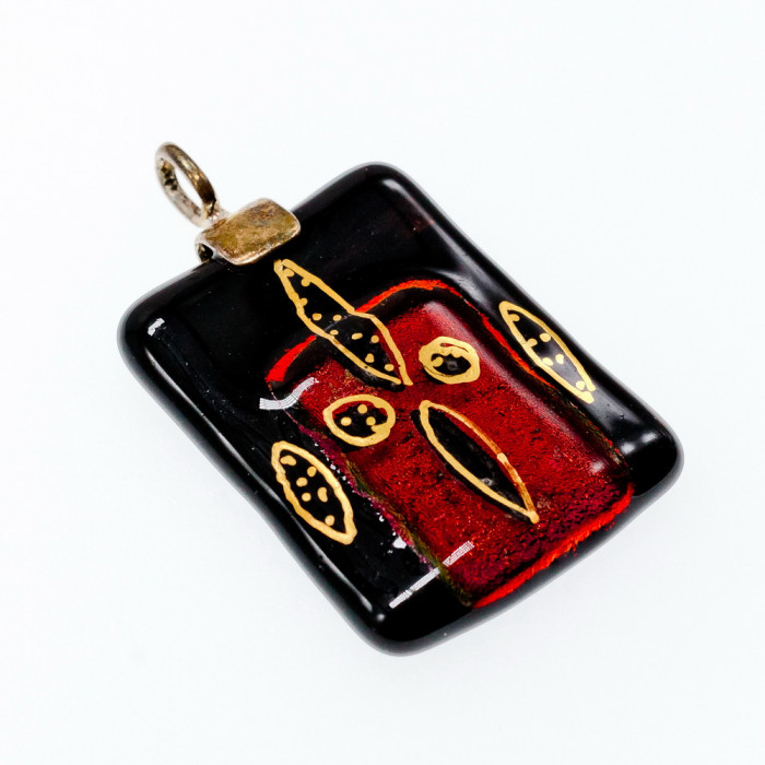 Sky Jewelry Серебряный кулон 925 пробы с Ювелирным Камнем