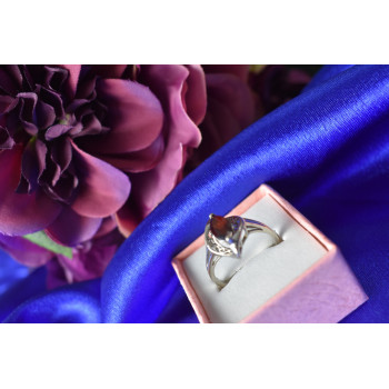 Sky Jewelry Серебряное кольцо 925 проба с Гранатом