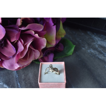 Sky Jewelry Серебряное кольцо ручной работы *Кот*