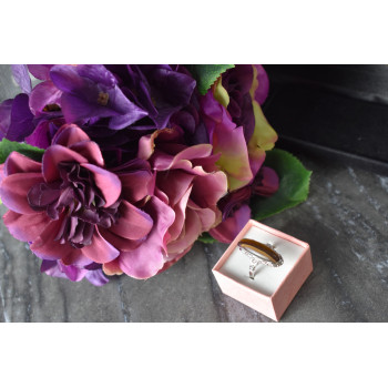 Sky Jewelry Серебряное кольцо с камнем Тигровый Глаз