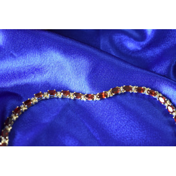 Sky Jewelry Серебряный браслет 925 проба с Альмандином