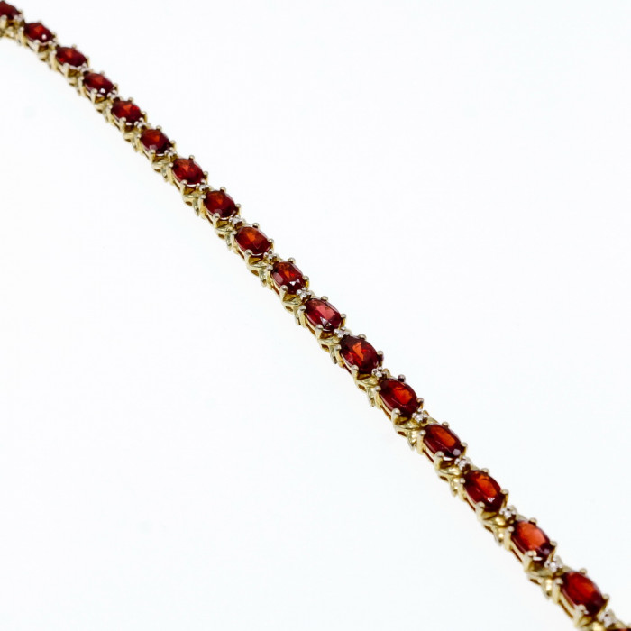 Sky Jewelry Серебряный браслет 925 проба с Альмандином