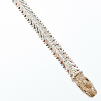 Sky Jewelry Серебряный браслет 925 проба Italy Milor *2 Пантеры*