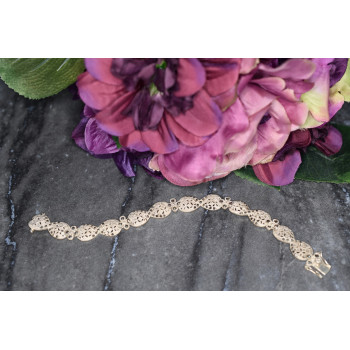 Sky Jewelry Браслет серебро 925 проба с камнями Морион