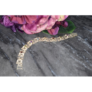 Sky Jewelry Браслет серебро 925 пробы с натуральными камнями